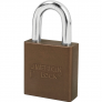 AMERICAN LOCK A1205NBRN SOLID BODY PADLOCK