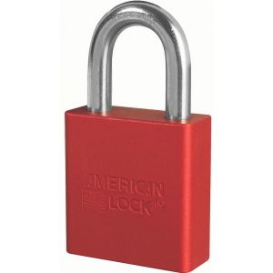 AMERICAN LOCK A1205NRED SOLID BODY PADLOCK