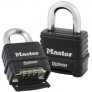 Master Lock Black Resettable Combination Lock