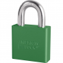 AMERICAN LOCK A1305GRN SOLID BODY PADLOCK