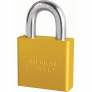 AMERICAN LOCK A1305KAYLW SOLID BODY PADLOCK