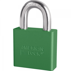 AMERICAN LOCK A1305NGRN SOLID BODY PADLOCK