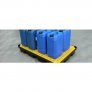 Jonesco ST1-100-YE-BK 100 Litre Spill / Drip Tray
