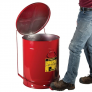 JUSTRITE 09700 21 GALLON OILY WASTE CAN