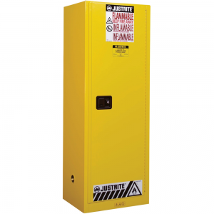 JUSTRITE 892200 SURE-GRIP® EX SLIMELINE FLAMMABLE STORAGE CABINET 22 GAL