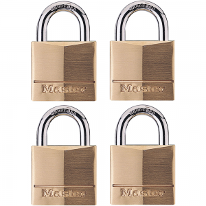 MASTER LOCK 140Q SOLID BODY PADLOCK