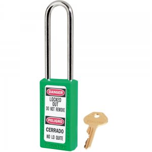 MASTER LOCK 411KALTGRN ZENEX SAFETY PADLOCKS