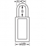 MASTER LOCK 411KALTORJ ZENEX SAFETY PADLOCKS