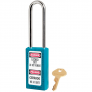 MASTER LOCK 411KAMKLTW417TEAL ZENEX SAFETY PADLOCKS