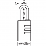 MASTER LOCK 620D COMBINATION PADLOCK