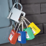 MASTER LOCK 411KAMKW417YLW ZENEX SAFETY PADLOCKS