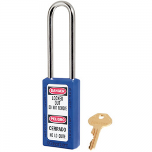 MASTER LOCK 411LTBLU ZENEX SAFETY PADLOCKS