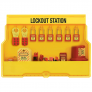 MASTER LOCK S1850E410PRE PREMIER ELECTRICAL LOCKOUT STATION WITH PLASTIC LOCKS