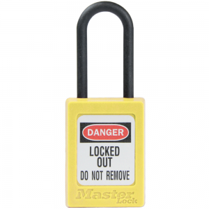MASTER LOCK S32YLW ZENEX DIELECTRIC LOCKOUT PADLOCKS & ACCESSORIES