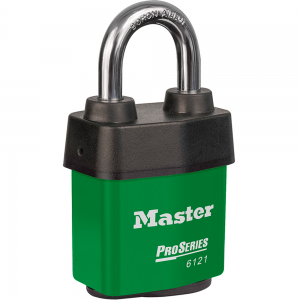 MASTER LOCK 6121GRN PROSERIES WEATHER TOUGH LAMINATED LOCK