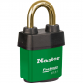 MASTER LOCK 6121KABGRN PROSERIES WEATHER TOUGH LAMINATED LOCK