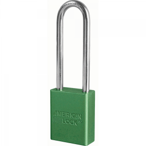 AMERICAN LOCK A3107GRN SOLID BODY PADLOCK