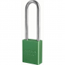 AMERICAN LOCK A3107GRN SOLID BODY PADLOCK