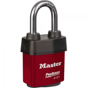 MASTER LOCK 6121LFRED PROSERIES WEATHER TOUGH LAMINATED LOCK
