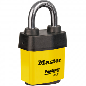 MASTER LOCK 6121YLW PROSERIES WEATHER TOUGH LAMINATED LOCK