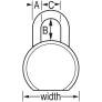 MASTER LOCK 6230 SOLID BODY PADLOCK