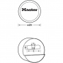 MASTER LOCK 6271KA PROSERIES HIDDEN SHACKLE PADLOCK