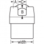 MASTER LOCK 6325 PROSERIES LAMINATED STEEL LOCK